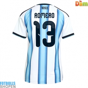 Billiga Argentina Cristian Romero #13 Hemmatröja Dam VM 2026 Kortärmad